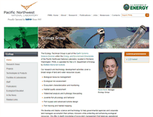 Tablet Screenshot of ecology.pnnl.gov