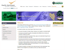 Tablet Screenshot of hydrology.pnnl.gov